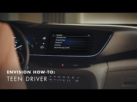 How To Set Up Teen Driver Mode | Buick Envision How-To Videos