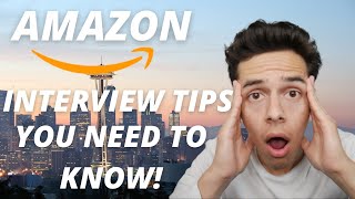 The AMAZON INTERVIEW Tips You Need To Know! | Software Engineering Internship Interview Tips