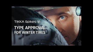 Tikka Spikes - Professional type approval testing services for winter tires
