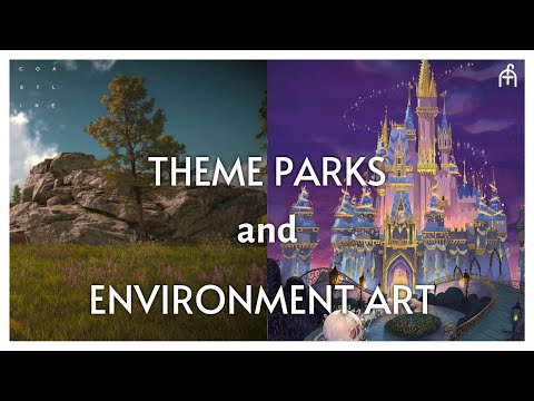 Theme Parks Teaching Video Game Environment Art