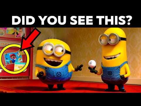19 AMAZING DETAILS You Didn't Notice in MINIONS Movies!