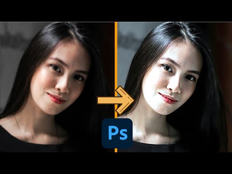 Video tutorial on increasing photo quality with Photoshop