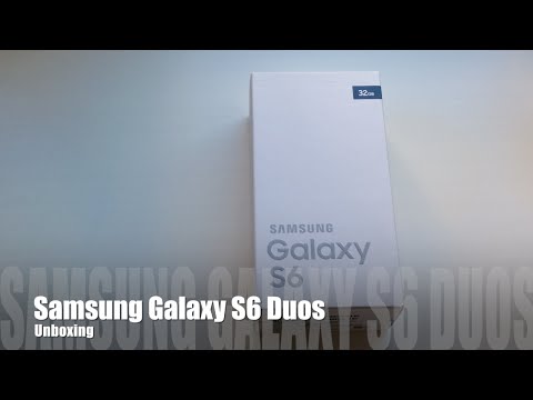 Samsung Galaxy S6 Duos Unboxing