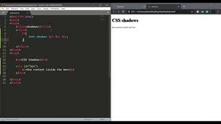 CSS 07 | Shadows in CSS