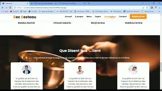 the first web  page with html and css