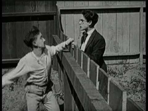 "Just Neighbors" (1919)   Harold Lloyd learns "The Book of Rules" with The Heptones
