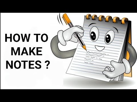 How to make notes || Notes kaise banaye || detailed vedio about notes