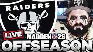 MADDEN 26 RAIDERS OFFSEASON!