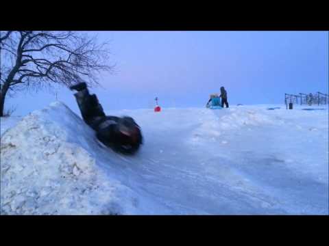 Backyard Ice Slide