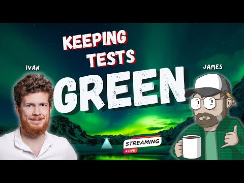 Keeping tests green. Stability and trust in test automation - Live with James