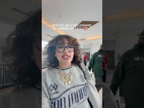 XL GIRL SHOPPING AT AMERICAN EAGLE!!! #shopping #americaneagle