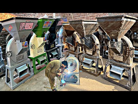 How to Make Wheat Grinding Machine | Complete Manufacturing Process of Wheat Grinding Machine