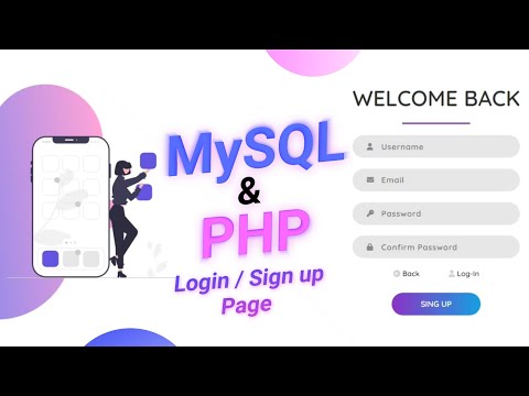 Create Ragistration & Login form Php MySQL with logout & Login session || Part 1 #php #mysql