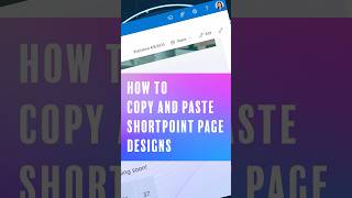 Don't rebuild from scratch, COPY and PASTE in SharePoint  #sharepointtips #shorts #sharepoint
