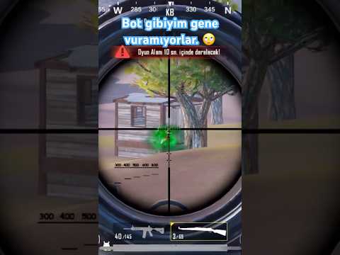 Bot gibiyim gene vuramıyorlar. 🙄 #bgmi #pubgtr #pubgmobile #games #gaming #lovepubg #pubg #pubgm