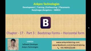 Bootstrap Chapter 17 - Bootstrap Forms – Horizontal form Part 3