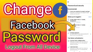 How to Change Facebook Password ||  Protect Facebook password #facebookpasswordrecover