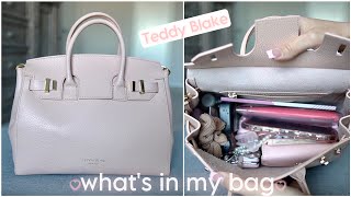 ♡ what's in my Teddy Blake New York Gigi Stampatto bag ♡ LUXURY ✨
