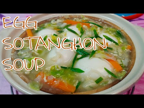 How to cook EGG SOTANGHON SOUP |By pards