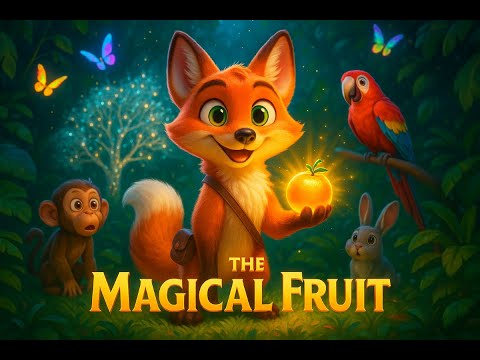 The Fox and the Magical Fruit | A Fantasy Jungle Story | Story for kids |