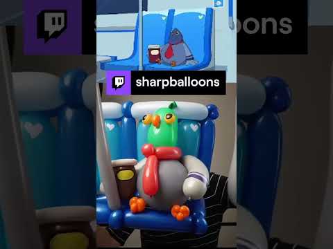 𝅘𝅥𝅮 Pigeon on the Metro 𝅘𝅥𝅮 | sharpballoons on #Twitch