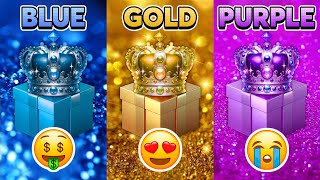 Choose Your Gift...! Blue, Gold or Purple 💙⭐️💜 How Lucky Are You? 😱 Quiz Shiba