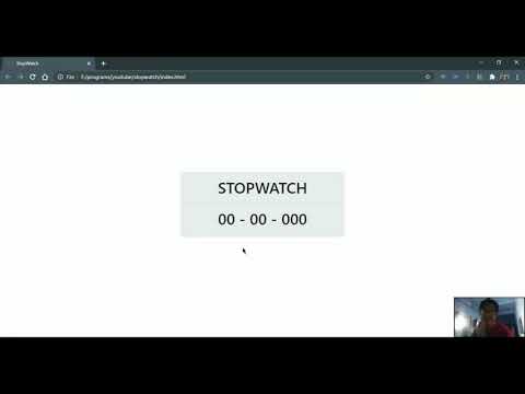 Creating the UI | Create a stopwatch