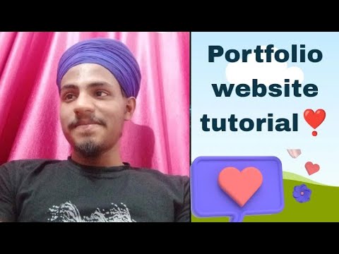 My first portfolio interactive website using html css js!!!