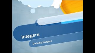 Math Video Tutorial: Integers: Video 8