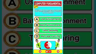 Computer Fundamental MCQ for Govt Job Question;-28 #govtjobs