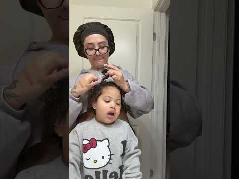 STYLE MY DAUGHTERS HAIR WITH ME!