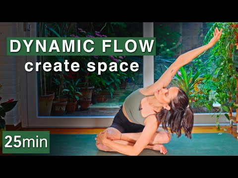 25 Min Dynamic Spine & Hip Flow | All Levels