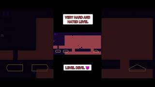 IMPOSSIBLE AND DIFFICULT LEVEL IN LEVEL DEVIL  #leveldevil #shorts #youtubeshorts