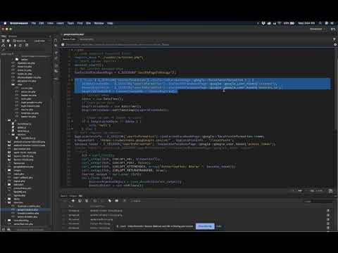 How to create a Google My Business company timeline for your application with PHP and cUrl