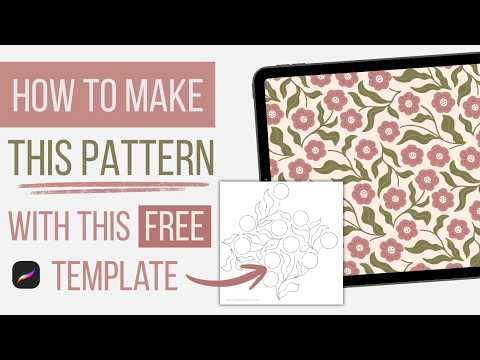How to make a repeating pattern in Procreate