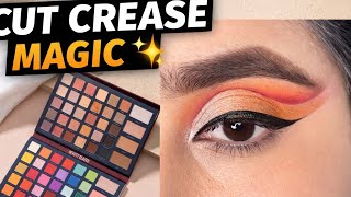 Soft Glam Cut Crease Eye Makeup | Bold Wing Liner Tutorial for Beginners #makeuptutorial 