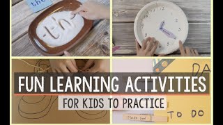 Fun At-Home Learning Activities For Kids