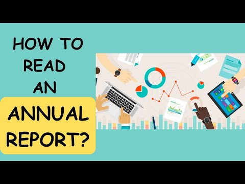 Learn how to read an annual report. Annual Report Analysis in Hindi.