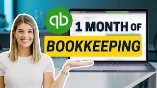 How To Do One Month of Bookkeeping in Quickbooks Online {2025 version}