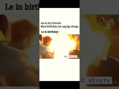 When friends sad birthday ma agg laga dena then😂#shorts #comedy @MA2shorts