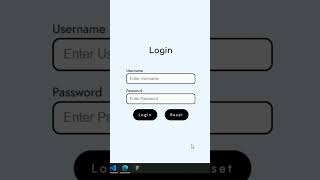 😁😁 Amazing login page in HTML CSS #shorts