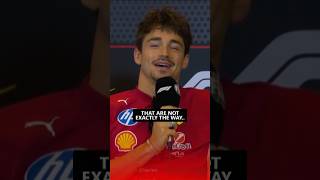 Charles about F1 The Movie 👀 #f1 #formula1 (source: F1TV)