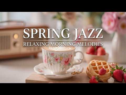 Spring Jazz Vibes Coffee Shop Ambiance ~ Smooth Morning Jazz for Relaxation