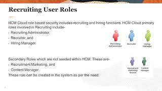 Oracle Recruiting Cloud - An Introduction