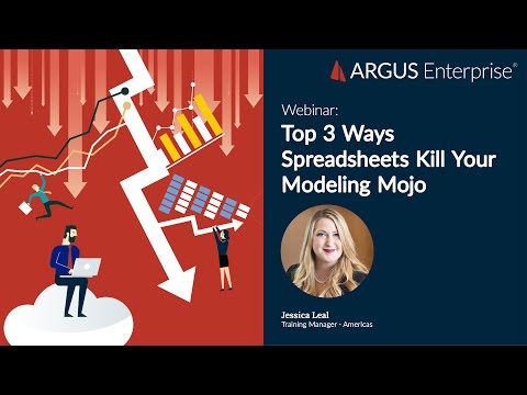 ARGUS Enterprise | Webinar : Spreadsheet real estate property modeling risks