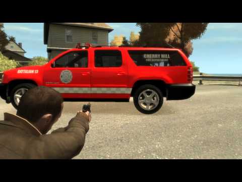 Cherry Hill Fire Department Suburban - GTA IV - [WIP]
