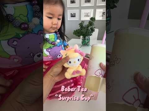 Surprise Cup from BOBER TEA. Guys, get this for your girl or baby girl! #boba #asianfoodie