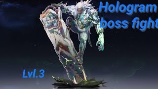 LVL.3 HOLOGRAM BOSS FIGHT