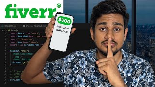 How To Make Your FIRST $500 On FIVERR - Freelance Coding