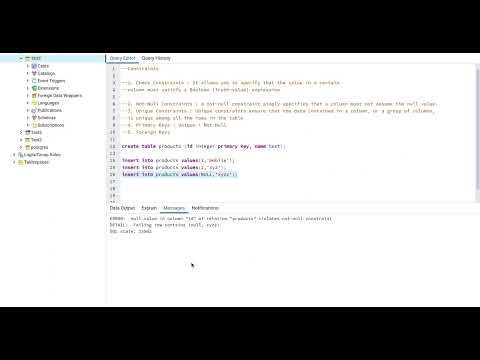 What is Primary key and how to create a primary key? #beginner #sql #postgres #sqlserver